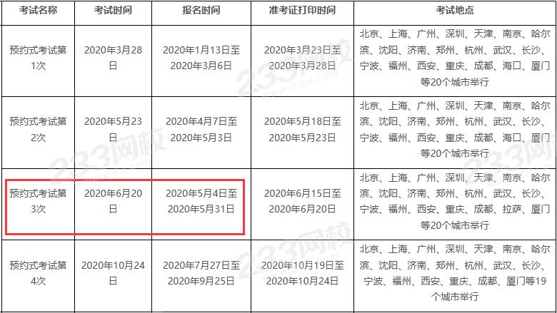 2020年6月基金從業(yè)預約式報名